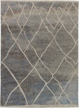 Vloerkleed Brinker Carpets Rabat Blue Taupe - maat 240 x 340 cm