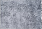 OZAIA Tapijt shaggy GLITTER 160 x 230 cm - Zilverkleurig L 230 cm x H 4 cm x D 160 cm