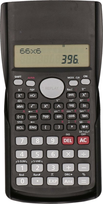 Wetenschappelijke bureau rekenmachine voor kantoor of school - calculator |  bol.com