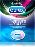 Durex Pleasure Ring verpakking met een afbeelding van de ring.