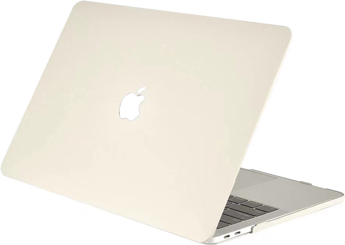 Lunso - Geschikt voor MacBook Air 13 inch (2010-2017) - case hoes - Candy Rock Grey
