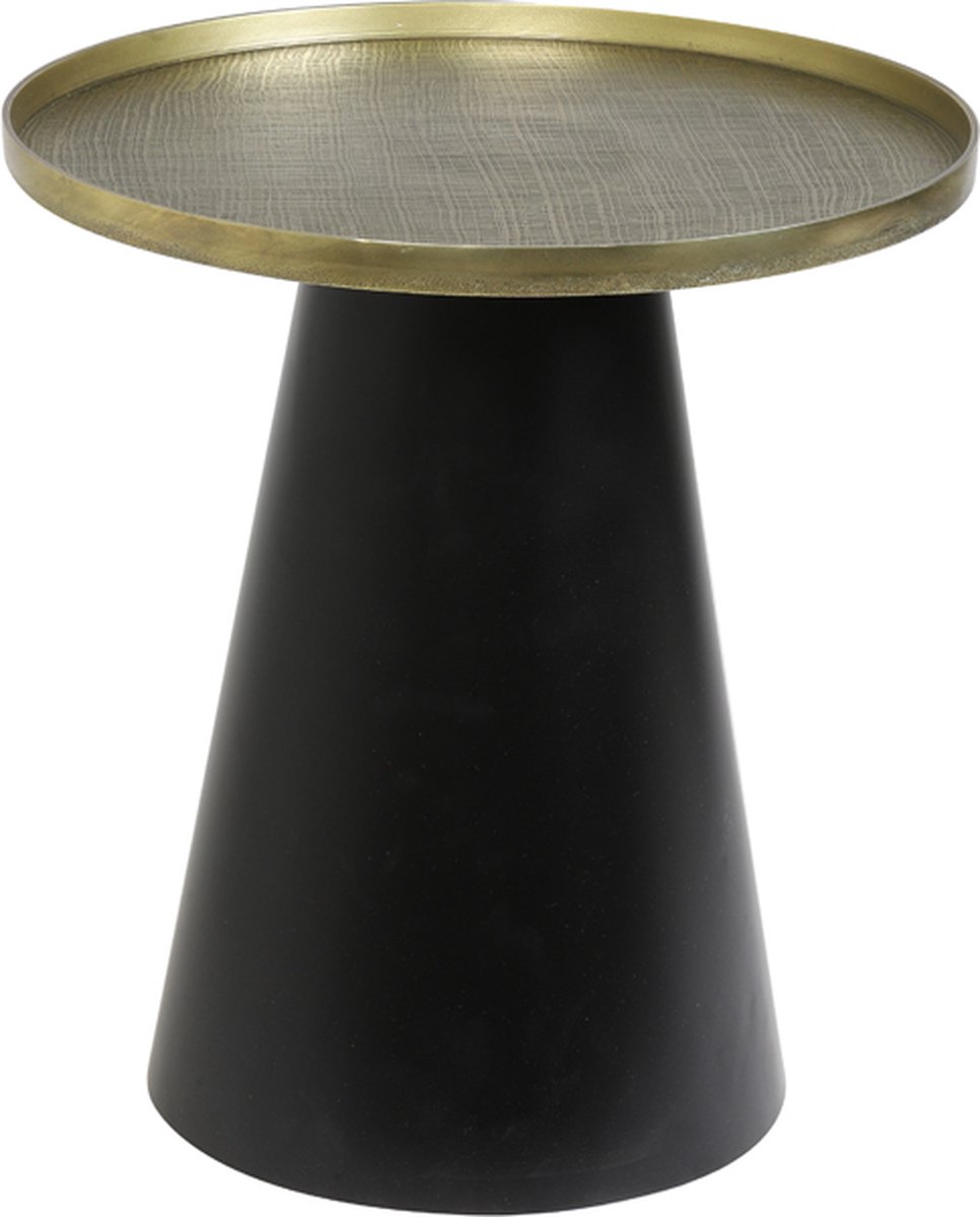 Bijzettafel POPETA - Ø50x55cm - Brons