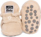 Little Riots - Chaussons de bébé - Stepper en polaire - Beige doux - 12-18 mois (13 cm) - Pointure 20-21