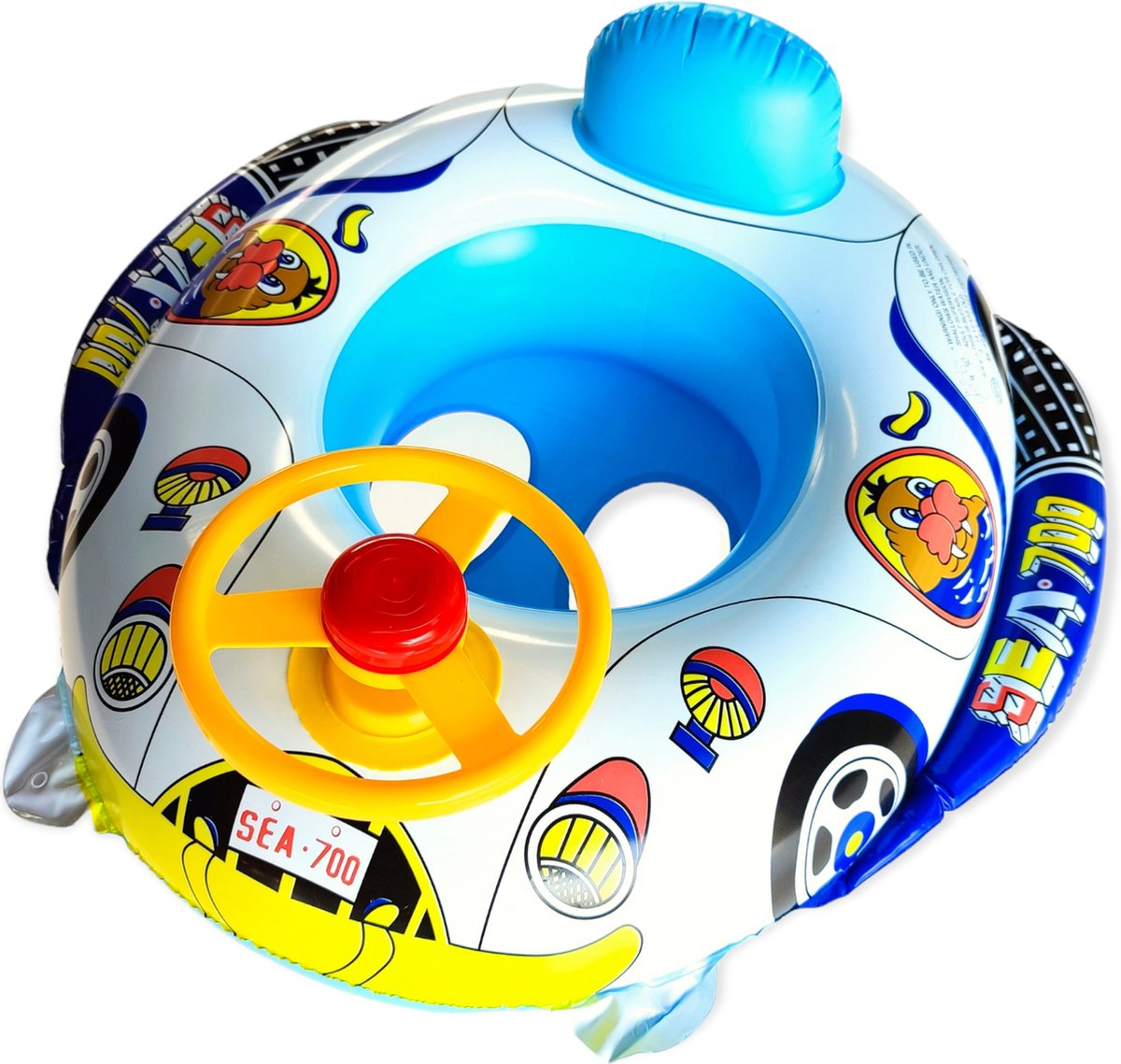 SET Zwembandjes + Baby Float zwemband Autoboot Rubber Bootje