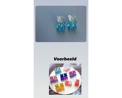 foto van Akyol - beertjes oorbellen - Beertje - Cadeau | Sieraad - sieraad voor meisje - oorbellen beren
