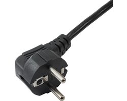Akyga - Serie - Stroomkabel - IEC C5 - 1,5m - Zwart