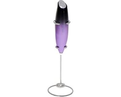 Adler AD 4499 melkschuimer Draagbare melkopschuimer Zwart, Violet