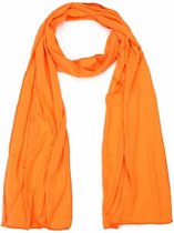Bijoutheek Sjaal (Fashion) Dun FF (35 x 200cm) Oranje
