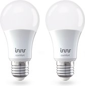 Innr slimme lamp E27 ambiance white - werkt met * - warmwit tot helder wit - Zigbee smart LED - dimbaar en tunable - 2 pack