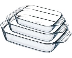 Ovenschaal set / casserole - ovenschotels, Geschikt voor oven & airfryer - Vaatwasmachinebestendig / bakvormen - Ovenbraadpan