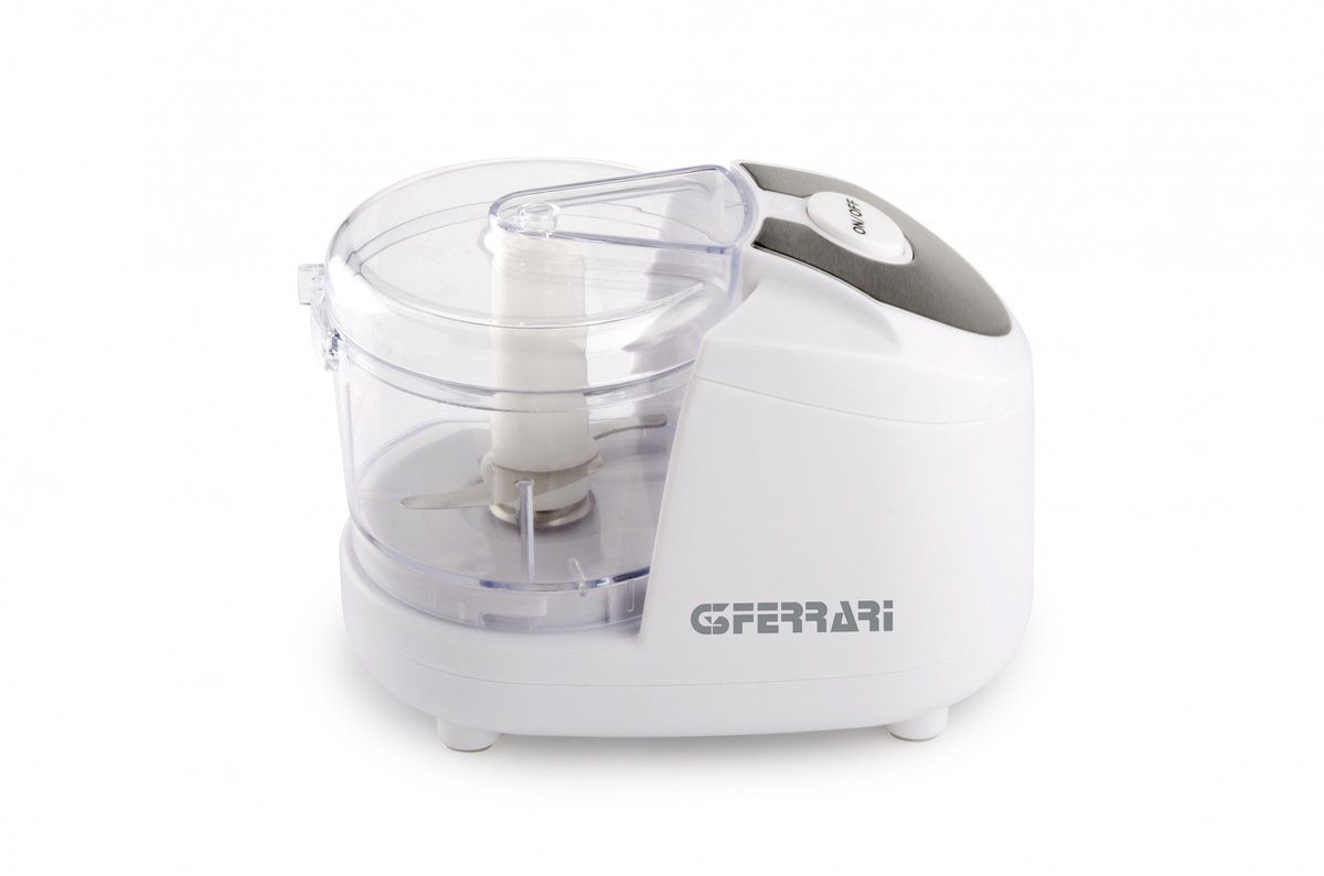 G3 Ferrari Realmix – Hakmolen 250W – 400ml – PULSE Functie – RVS Dubbele Messen – Veiligheidssysteem – Compacte Elektrische Chopper