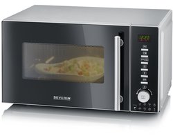 Severin MW 7773 - Combi Magnetron met Grill en Hetelucht - 20 Liter - 10 Vermogensstanden – Pizzafunctie