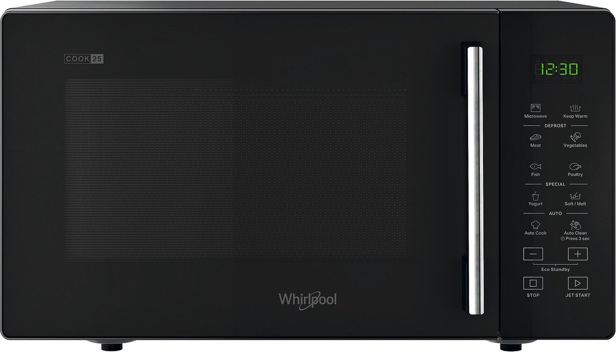 Whirlpool MWP 251 B - Solo-magnetron - Zwart