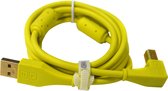DJ TECHTOOLS DJTT USB Chroma Cable Green 1,5m, haakse stekker - Kabel voor DJs