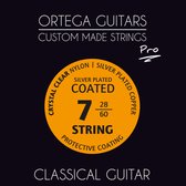 Ortega NYP7 Nylon Strings 7-String - Klassieke gitaarsnaren
