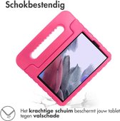 iMoshion Tablet Hoes Kinderen Geschikt voor Samsung Galaxy Tab A7 Lite - iMoshion Kidsproof Backcover met handvat - Roze