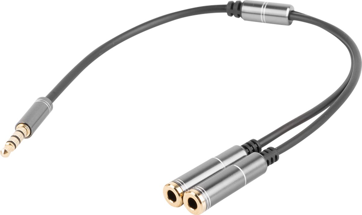 Genesis - NKA-0729 - 4-Pin Headset Adapter A20 - for PS4, PC & Smartphone