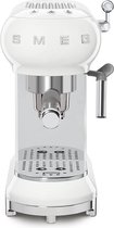SMEG ECF01WHEU - Handmatige espressomachine - Wit - Stoompijp