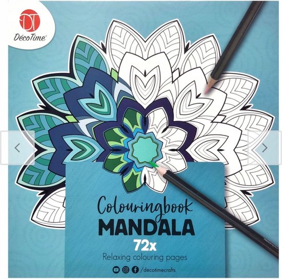 Bruynzeel Kleurpotloden DécoTime - Mandala Kleurboek Voor Volwassenen Met 72 Kleurplaten - Roze Arrtx Kleurpotloden Bruynzeel Kleurpotloden DécoTime - Mandala Kleurboek Voor Volwassenen Met 72 Kleurplaten - Roze Arrtx Kleurpotloden