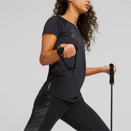 T-Shirt Puma Train Favorite Jersey Chat - Sportwear - Femme