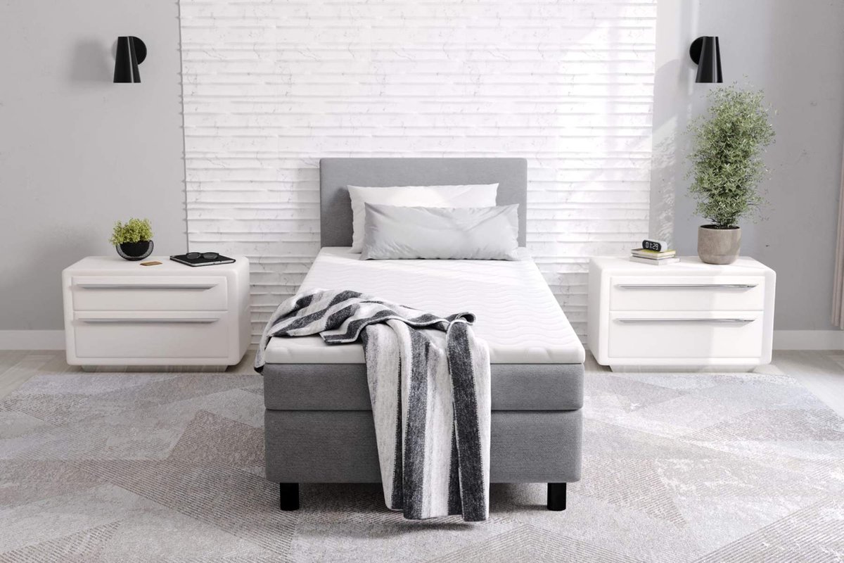 Zetelsenbedden Erolla Boxspring 90x200 cm met Opbergruimte - afbeelding 3