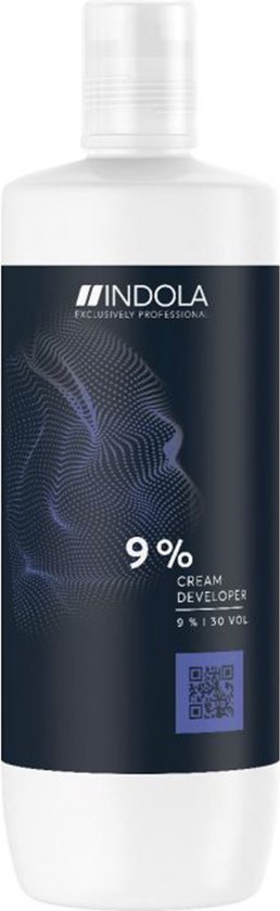 Indola Developer Creme-Entwickler 9 % – 1000 Ml Für Professionelle Haarfärbungen