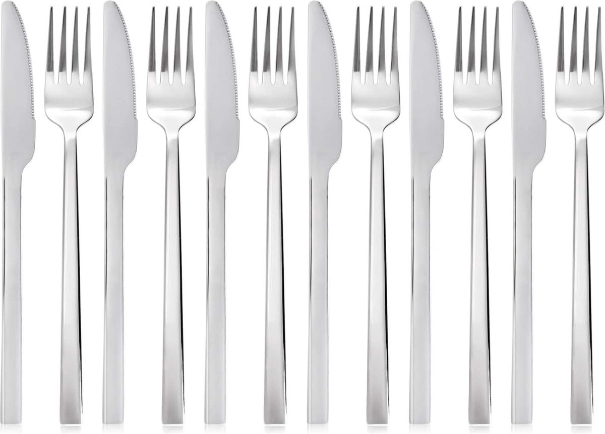 Couvert AMEFA Fourchette de table moderno en inox 18/10 (lot de 6