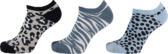 IN ControL 3pack sneakersocks ANIMAL