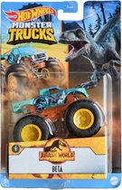 Hot Wheels truck Jurassic World Dinosaurus Beta - monstertruck 9 cm schaal 1:64
