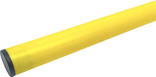 Sportpaal PVC Geel 120 cm - Merkloos