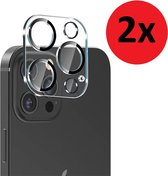 Geschikt voor iPhone 14 Pro Camera Protector- 14 Pro Max Camera Protector - Camera Glazen Lens Screen protector 2x