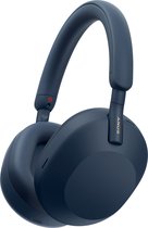 Sony WH-1000XM5 – Draadloze koptelefoon met Noise Cancelling - Blauw