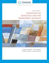 Essentials Of Statistics Behavioral Scie
