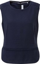 CRAGHOPPERS NosiBotanical Bonita Mouwloos T-Shirt Dames - Blue Navy - 12