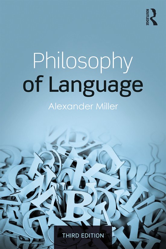Philosophy of Language - cover