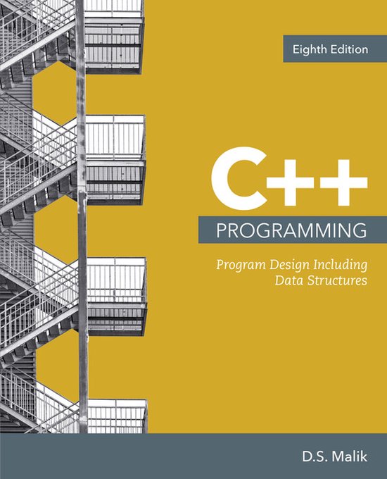 C++ Programming | 9781337117562 | D. S. Malik | Boeken | bol