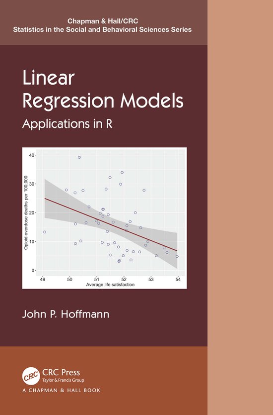 Chapman & Hall/CRC Statistics in the Social and Behavioral S ... - cover