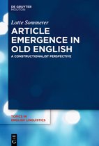 Topics in English Linguistics [TiEL]99- Article Emergence in Old English