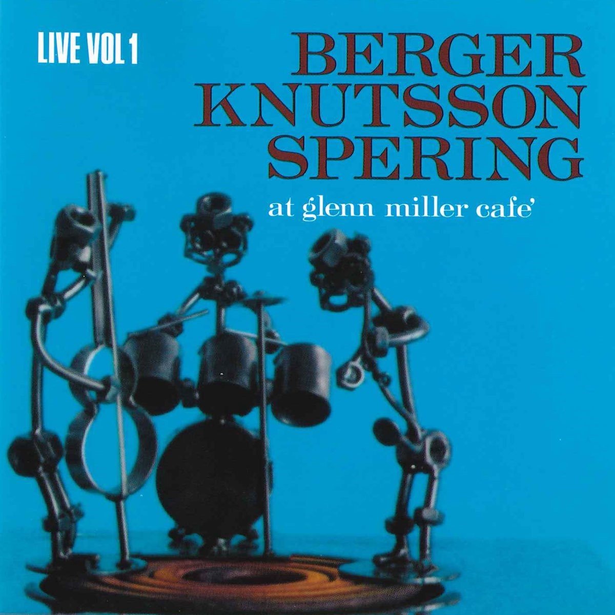 Berger Knutsson Spering - Live Vol 1 - At Glenn Miller Café (CD)