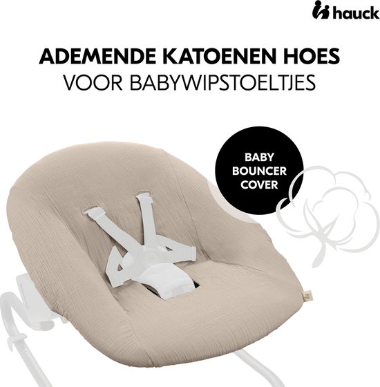 Hauck Baby Bouncer Cover Stoffen zitting voor wipstoel - Beige - Hauck