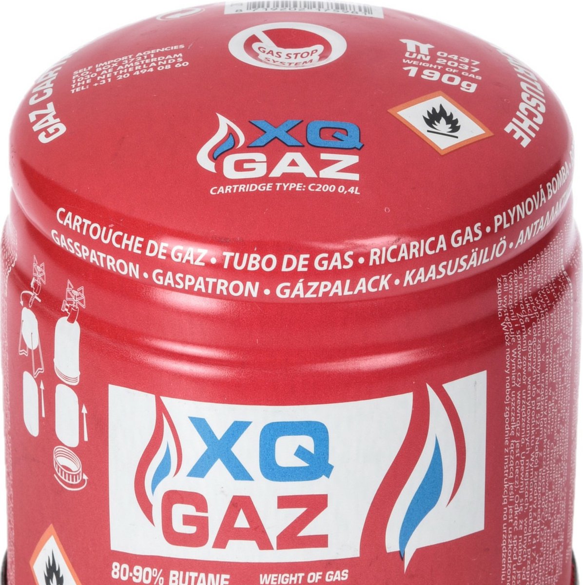 XQGaz Gas Navulling Propaan Butaan bol