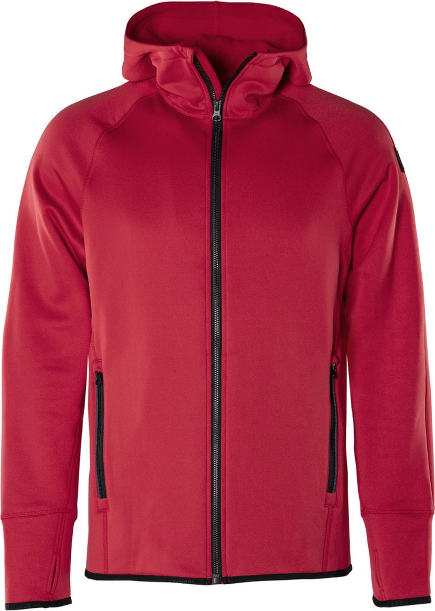 Fristads Calcium Polartec® power stretch hoodie Rood