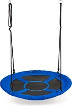 Nestschommel Buitenspeelgoed 100 cm blauw - Slinger schommel- Nest Schommel - Ronde schommel - Ooienvaarsnest -100 kg belasting - Voor kinderen en volwassenen