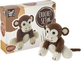 Craft ID Starters Crochet Kit Singe | amigurumi crochet néerlandais | Kits de crochetage câlins | Convient aux enfants de 12 ans et plus | Kits de crochetage