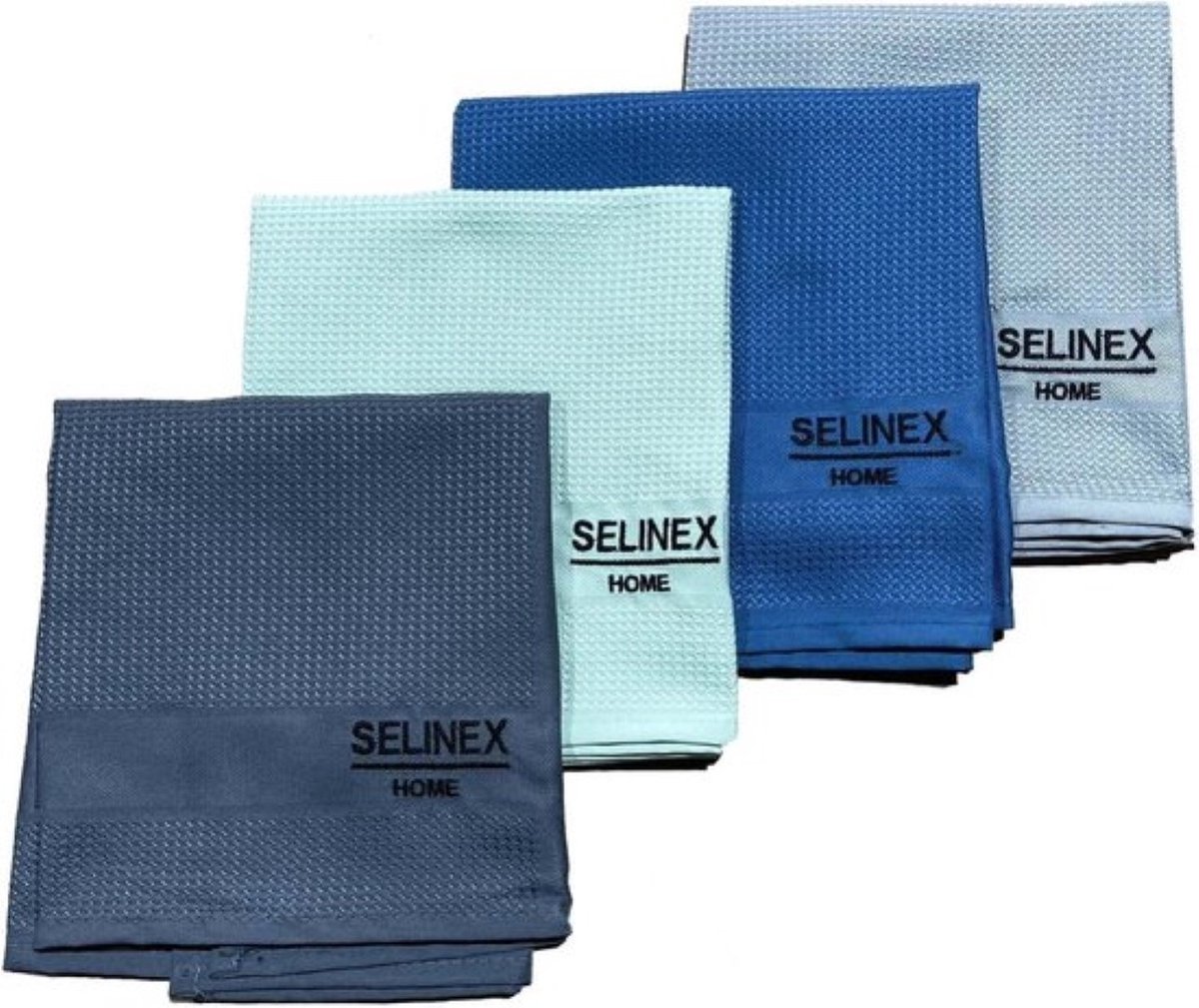 Goedkoopste Selinex - Wonderdoekjes - Schoonmaakdoekjes - Microvezeldoekjes - Poetsdoekjes - Raamdoekjes - Reinigingsdoekjes - Spiegeldoekjes - Autodroog doekjes - Streepvrij - Nat en droog gebruik - 68 x 42cm - 4 stuks