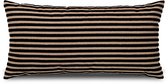 Artichok Striped sierkussen zwart en beige - 30 x 60 cm
