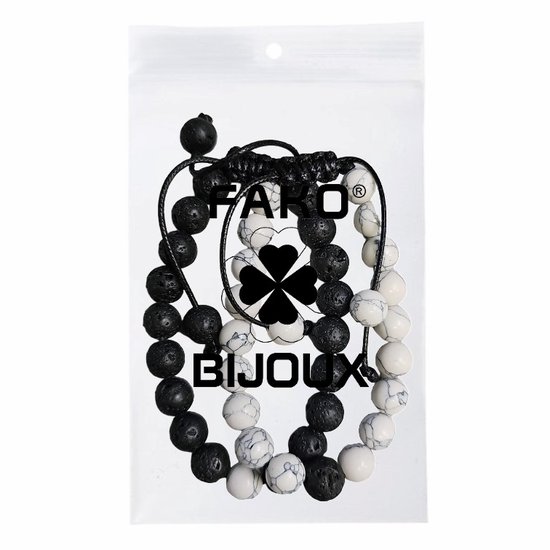 Bracelet cordon Double Petites Perles - 925 grammes