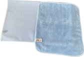 Blue Marlin Ramenset - Raamdoeken - Droogdoek 45 x 60 cm - Nano Doek 30 x 36 cm - Blauw