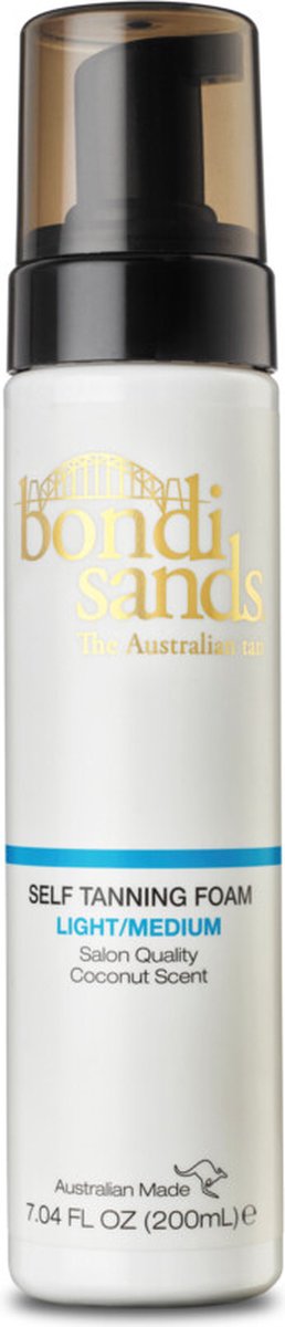 2x Bondi Sands Self Tanning Foam Light/Medium 200 ml