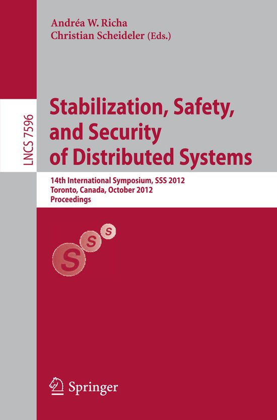 Stabilization, Safety, and Security of Distributed Systems - cover